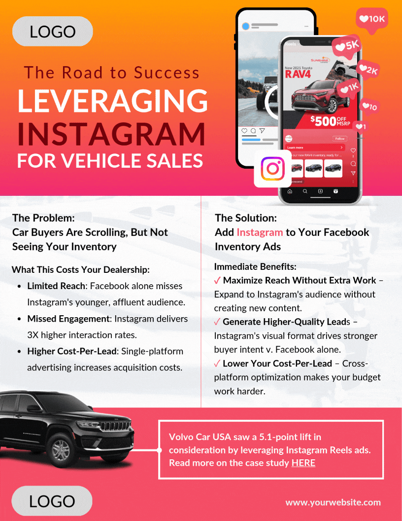 [Editable Template] Instagram Automotive Inventory Ads