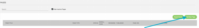 Add New Page in Apollo