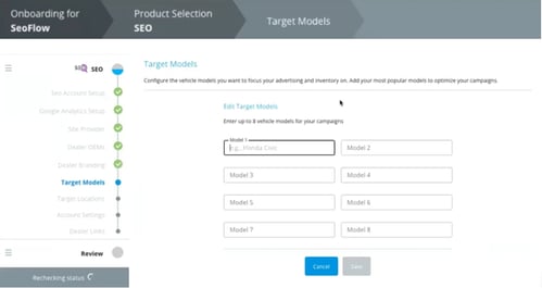 Configure 8 Top Models