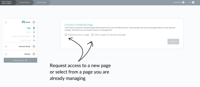 Connect a Facebook Page - Onboarding New Clients