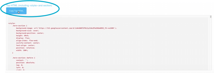 Copy TOP HTML code