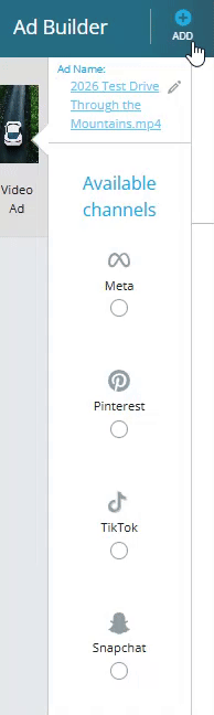 Create multichannel ads across platforms