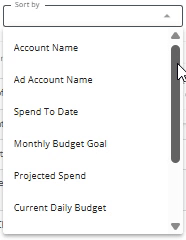 How to Sort Data in Google Budgeting Tools in BuyerBridge