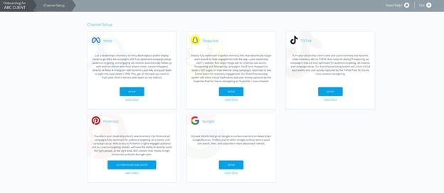 Pick Your Channel - Onboarding New Clients