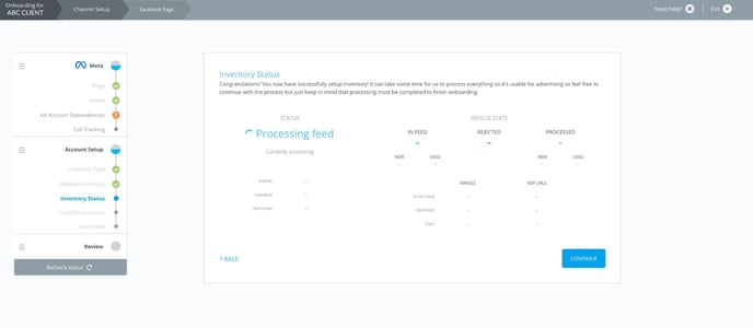 Processing Feed - Onboarding New Clients