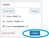 Publish the page