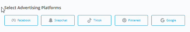 Select Advertising Platforms in BuyerBridge