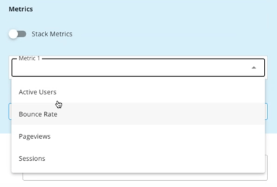 Select metrics