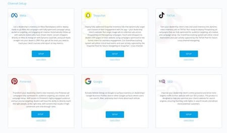 Select the Channel You Want to Onboard in Google